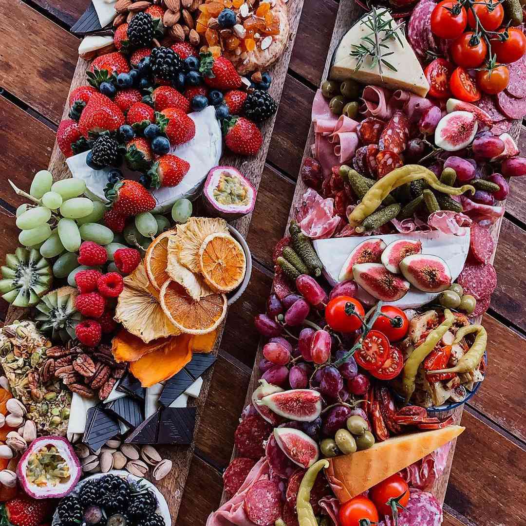 Charcuterie spread